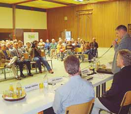 Die Resonanz hielt sich vergangenen Mittwoch bei der Bürgerversammlung zum Neubau des Worblinger Bades in der Hardberghalle in Grenzen. 90 Besucher waren es am Ende nur.