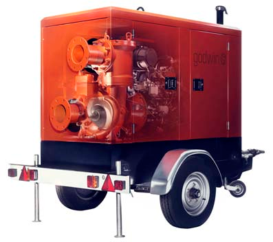 Baureihe NC iese Baureihe vereint die robuste Zuverlässigkeit einer Godwin-Pumpe mit der dauerhaft hohen Effizienz der FLYGT N-Technologie.