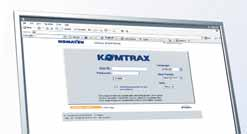 Durch vorausschauende Planung präventiver Wartungsmaßnahmen lässt sich die Effizienz Ihres Unternehmens mit KOMTRAX erheblich steigern.