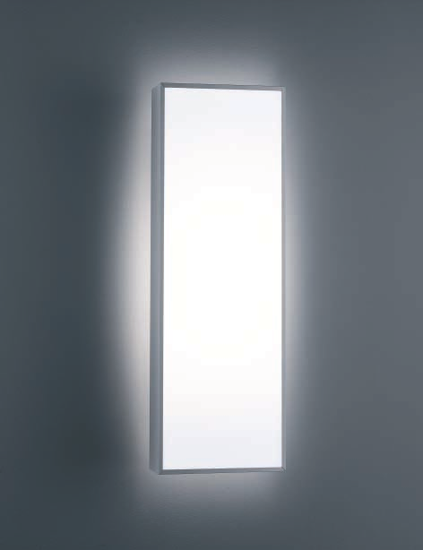 light Housing aluminium anodised Acrylic plate white Direct / indirect