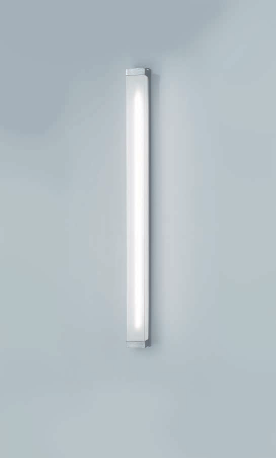 steel finish Acrylic tube satinised Even light distribution 1 x T16, 14/ W, G5 3,1 kg 18994.94 EVG 18994.941 EVG DIM 1-10V 18994.