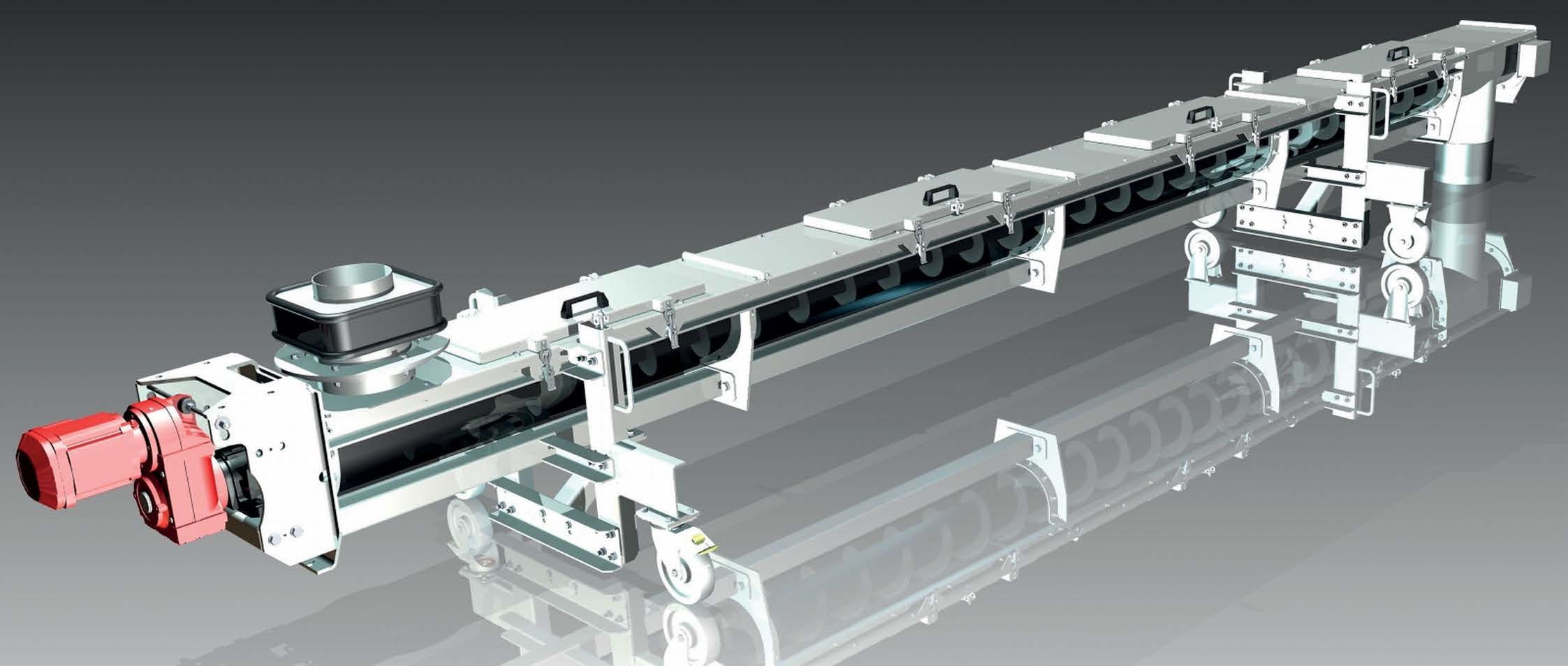 Ground screw discharge 2.