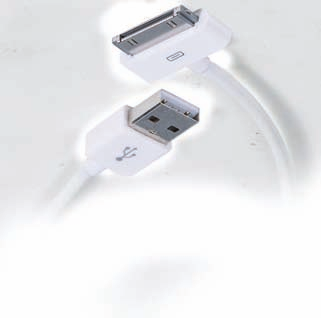 36255 / lila Weiß Blau Grün Lila Lightning USB-Datenkabel für Apple Geräte Dieses USB-Kabel eignet sich, um Apple-Geräte mit Lightning-Anschluss mit
