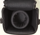 Camcordertasche - Weich gepolsterte Taschenvorderseite mit umlaufendem Reißverschluß und EVA-Rückseite - 20mm Gürtelschlaufe im