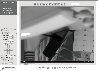 6 Betriebsfertig 1. Eine Browsersitzung mit der Netzwerkkamera sollte wie unten abgebildet angezeigt werden. 2. Sie sollten das Live-Video der Kamera sehen.