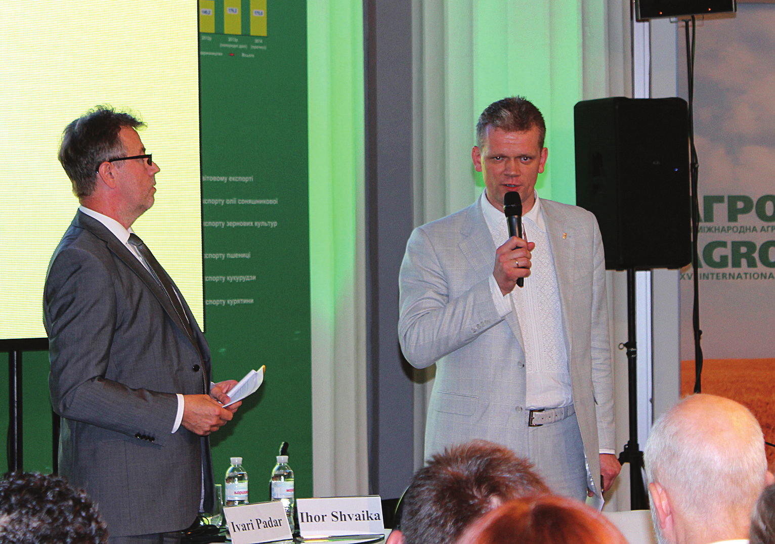 Der Deutsch-Ukrainische Agrarpolitische Dialog Ihor Schwajka (Minister für Agrarpolitik und Ernährung der Ukraine,