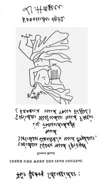 53 Hagen, Leben des Jean Cocteau Erste Ausgabe. Cocteaus vielgestaltiges Leben und Werk in einer umfassenden, schön gestalteten Darstellung mit reichem Bildmaterial.