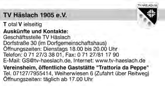 11. September 2014, Nummer 37 Mitteilungsblatt der Gemeinde Walddorfhäslach 9 Rückschau SV Walddorf TSG Young Boys Reutlingen II 3:1 (2:1) In einem mäßigen Spiel gewann der Gastgeber letztlich
