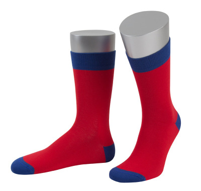 Nr.: CL125 Two-Color Sock Diese nicht ganz alltägliche Bunte Socke bringt Farbe in den tristen Alltag und peppt jedes Outfit auf.