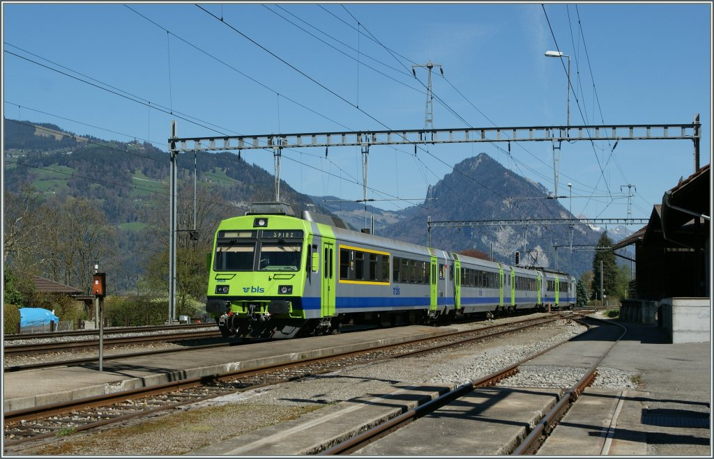 Amt für öffentlichen Verkehr und Verkehrskoordination Kanton Bern Studie zur Zukunft des Regionalverkehrs Spiez