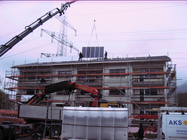 Solaranlage für WW in Kombination mit Gas-Brennwert Wohnbauförderung