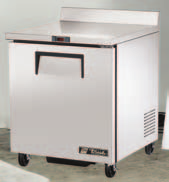 Arbeitstische mit Massivtür - Kühlschränke Modell Türen TWT-44 1 1131 x 823 x 1007