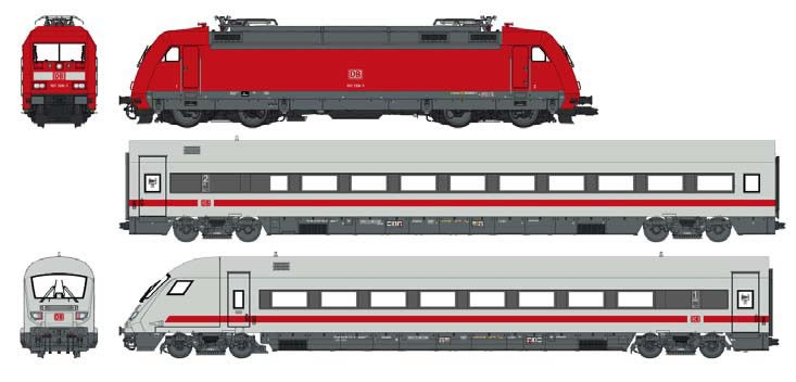 News 03/2015 16042 DBAG Metropolitan Lokomotive der Baureihe 101 in