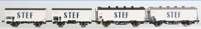 News 03/2015 30398 SNCF OCEM 19/29 4 teiliges Güterwagenset