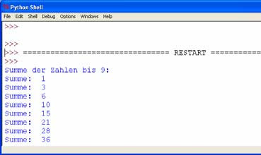 Ausführung von Skripten Python-Skript: Text-Datei mit Endung.