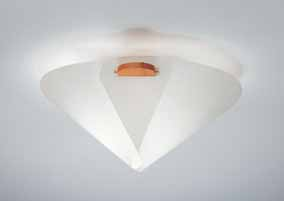 79 IRIS Design: Iris Kremer + Domus Team Stehleuchten / Floor lamps Buche/beech Lunopal IRIS Deckenleuchte 1 / IRIS Ceiling fixture 1 Schirm abwaschbar. / Shade is washable.