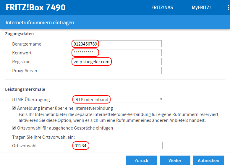 FRITZ!Box-Konfiguration Telefonie - PDF Free Download
