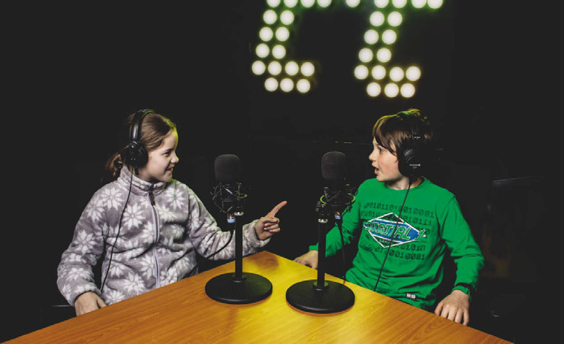 Praxis Kinder: Podcasten mit Audacity Brigitte Hagedorn Selber senden Eigene Podcasts produzieren und veröffentlichen Mit wenig Aufwand können schon Kinder spannende Hörgeschichten am PC produzieren