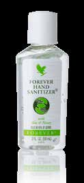 Schütze dich: Desinfiziere deine Hände täglich mit dem Forever Hand Sanitizer mit Aloe Vera und Honig. Der Sanitizer eliminiert 99 % aller Bakterien und Keime.