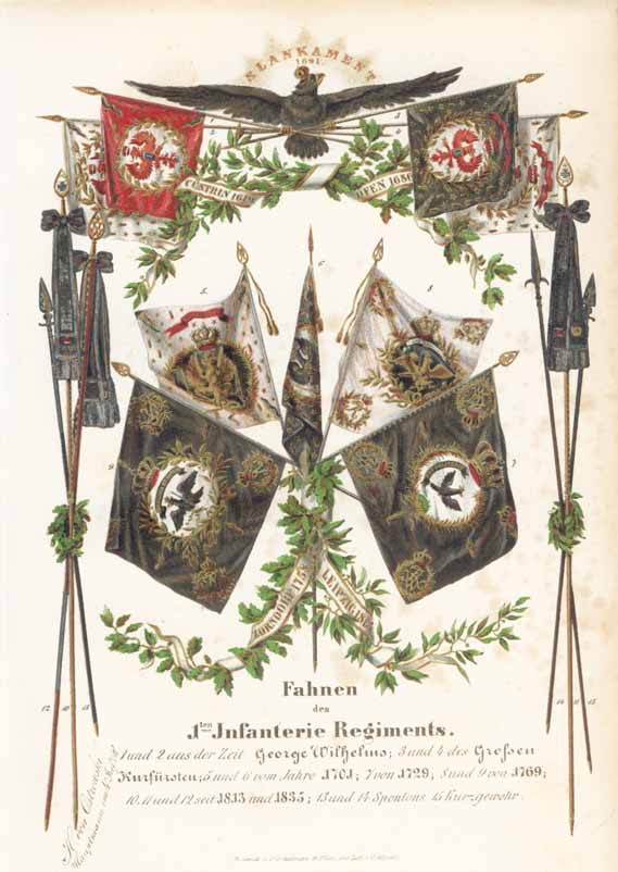 - Grenadier-Regimenter, Tafel 1 - imago militaris Alexander Carl v. der Oelsnitz.