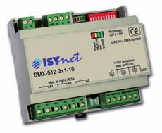 Konstantspannung LED-04ECM-PM-DMX-000 4-Kanal-LED-Dimmer für LED-Stripes 8V, 0V oder 4V, max.