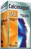 P2340160 P7784246 36,91 30,99 6,99 Calcimagon-D3 1) Kautabletten Vorbeugung und Behandlung von Vitamin D und Calcium-Mangelzuständen bei älteren Menschen.