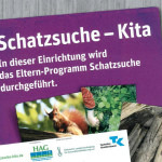 Das Elternprogramm Schatzsuche Förderung des seelischen Wohlbefindens von Kindern in Kitas wurde von der Hamburgischen Arbeitsgemeinschaft für Gesundheitsförderung e V (HAG) entwickelt und ist