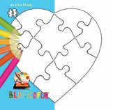 Für geduldige Puzzler - For Patient Puzzlers Puzzle Herz / 6er Pack Heart Puzzle / Pack of 6 Art. Nr.: / Art. No.: JP 000.601.