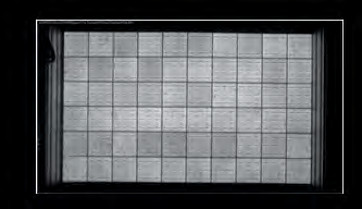 Solarzellen Größe 2: 1968 x 986 x 5 mm bestehend aus 50 Monokristallinen Solarzellen Größe 2: 1968 x 986 x 5