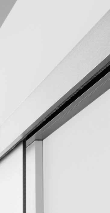 Zubehör Hinterfütterungsprofil l Profilstärke: 21 mm l Abstand von Glas zur Wand: 34 mm l für Wand-Montage vor Zarge l für Montage von Holztüren l inkl.