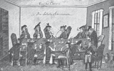 Ehe die neuen Studenten ihre Studien beginnen konnten, war für sie eine aufwendige Bild 4: Leipziger Depositionsinstrumente Aufnahmezeremonie zu