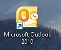 Schritt 1: Öffnen Sie Outlook 2010.