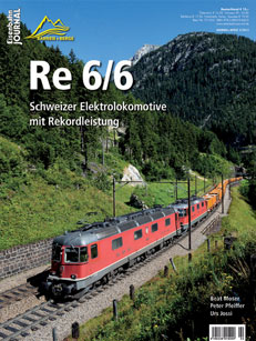 de Re 6/6 Schweizer Elektrolokomotive mit Rekordleistung