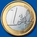 GEMEINSAME EUROPÄISCHE SEITEN Auf der gemeinsamen europäischen Seite der Münzen sind eine verkleinerte Ansicht von Europa sowie die zwölf Sterne der Europäischen Union zu sehen.