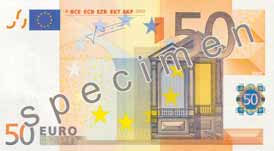 EURO-BANKNOTEN Allgemeine Eigenschaften GESTALTUNG Die sieben Euro-Banknoten basieren auf dem gemeinsamen Gestaltungsthema Zeitalter und Stile in Europa.