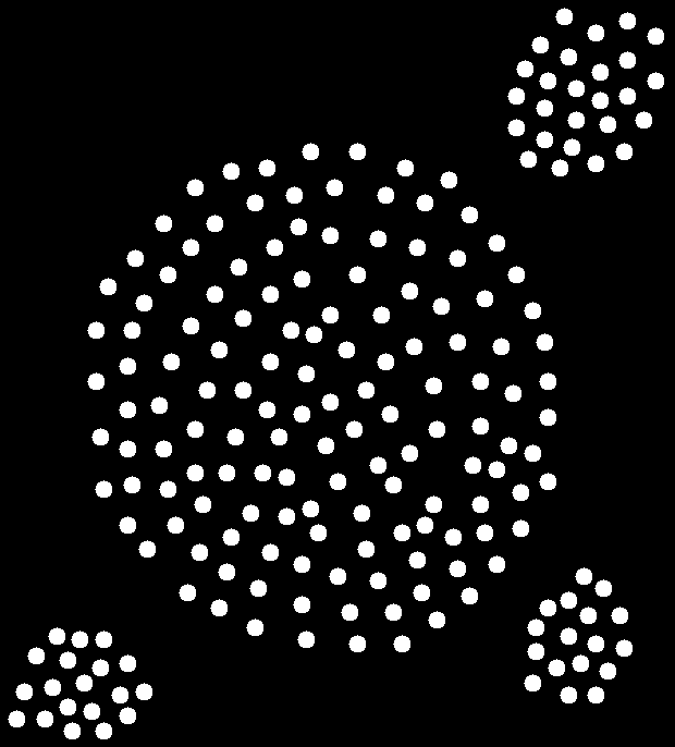 Probleme mit abstandsbasiertem Clustering Oft werden nur konvexe Cluster gefunden Abhängig von Berechnungsmethode zum Abstand zweier Cluster