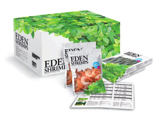 Eden Shrimps Marinex Brand!