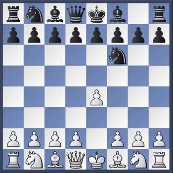 1) Aljechin-Verteidiung Die so genannte Aljechin-Verteidigung geht angeblich auf den früheren Schach-Weltmeister Alexander Aljechin zurück, der sie vermutlich bisweilen spielte, weil ihm gegen