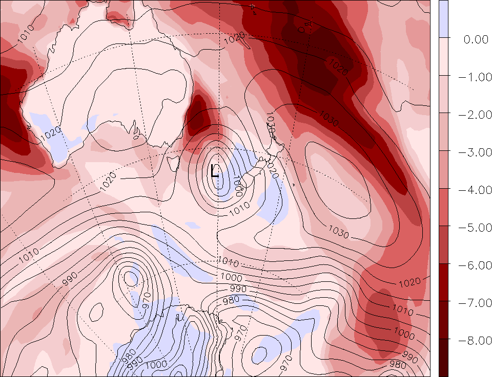 1998 rollt sich der PV-Streamer ein bis sich das Tiefdruckgebiet am 23.07.1998 um 00UTC vollständig unter dem dann breiten Höhentrog auf der 320K - Isentropen befindet.
