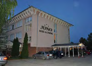 ***Hotel Juno in Komarom Komárom ist eine historische Stadt, Stadt des Heilwassers und der