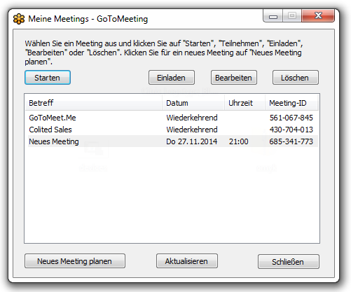Grundlagenwissen Arten von Online-Meetings Meetings starten (Windows) Ad-hoc Meetings 1:1 Meetings als Unterstützung