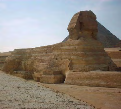 Wie ein Wissenschaftlerteam der Stanford Universität (USA) aufgrund von elektronischen Messungen im Jahre 1977 festgestellt haben will, soll die Sphinx-Figur aus Kalkstein von normaler Härte bestehen.