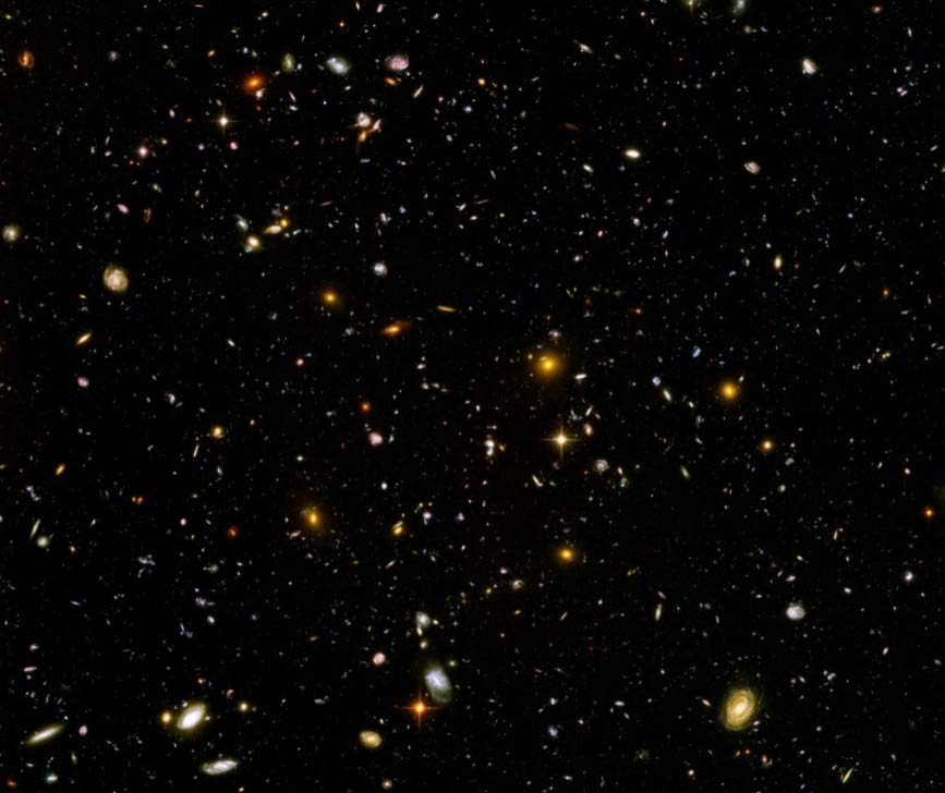 Universum wird durchsichtig, sobald Massen groß genug sind, so dass sich Atome