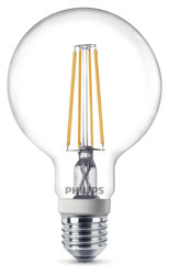 auch mit DimTone beim Dimmen wird das Licht wärmer Glühlampe 60W Lampenleistung Stromverbrauch/Jahr Classic LEDglobe 6-60W E 8 G93 klar FIL 60 W 6W 6,8