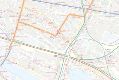 Es wird KEIN Ersatzverkehr mit Bussen eingerichtet. Was ist sonst zu beachten? Bitte planen Sie zwischen den beiden Endstellen der 21 einen Fußweg von ca.