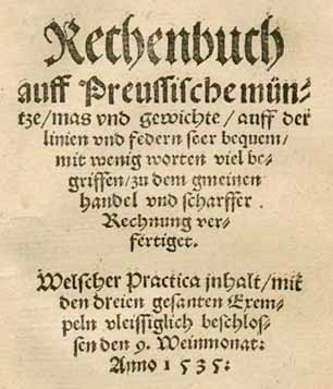 4.6 Erhart von Ellenbogen aktiv 1503-1540 Schulhalter und Rechenmeister in