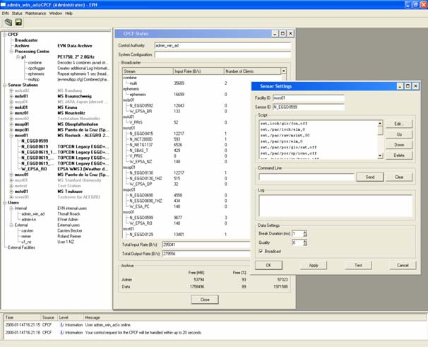 ALEGRO Kommandierung und Steuerung (Remote Control) Settings: zeigen Remote-Kommandierfähigkeit Prozessierungsebene: Verwaltung Konfiguration der