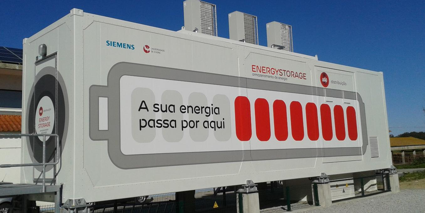 InovCity Évora, Portugal Energiespeicher Pilotprojekt mit EDP Verbesserte Netzstabilität