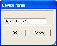 IP-Adresse und Name dem Serial-Hub 1 zuordnen Jedem Gerät, so auch dem Ethernet-Serial-Hub, muss in einem privaten Netz (LAN) oder einem öffentlichen Netzwerk (WAN) eine eigene, eindeutige IP-Adresse