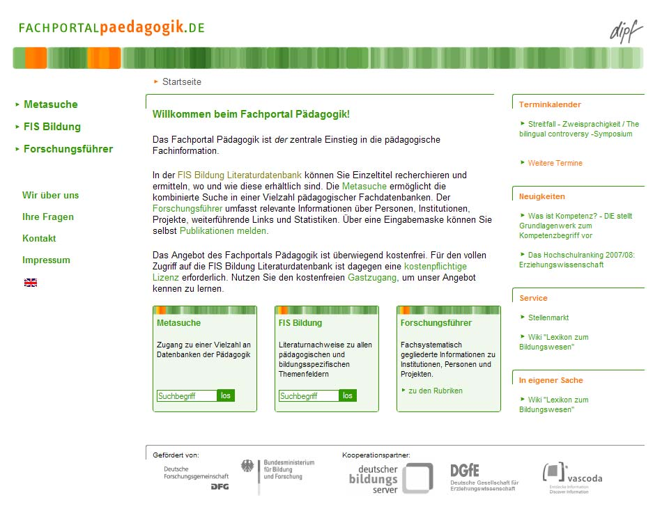 Fachportal Pädagogik www.fachportal-paedagogik.